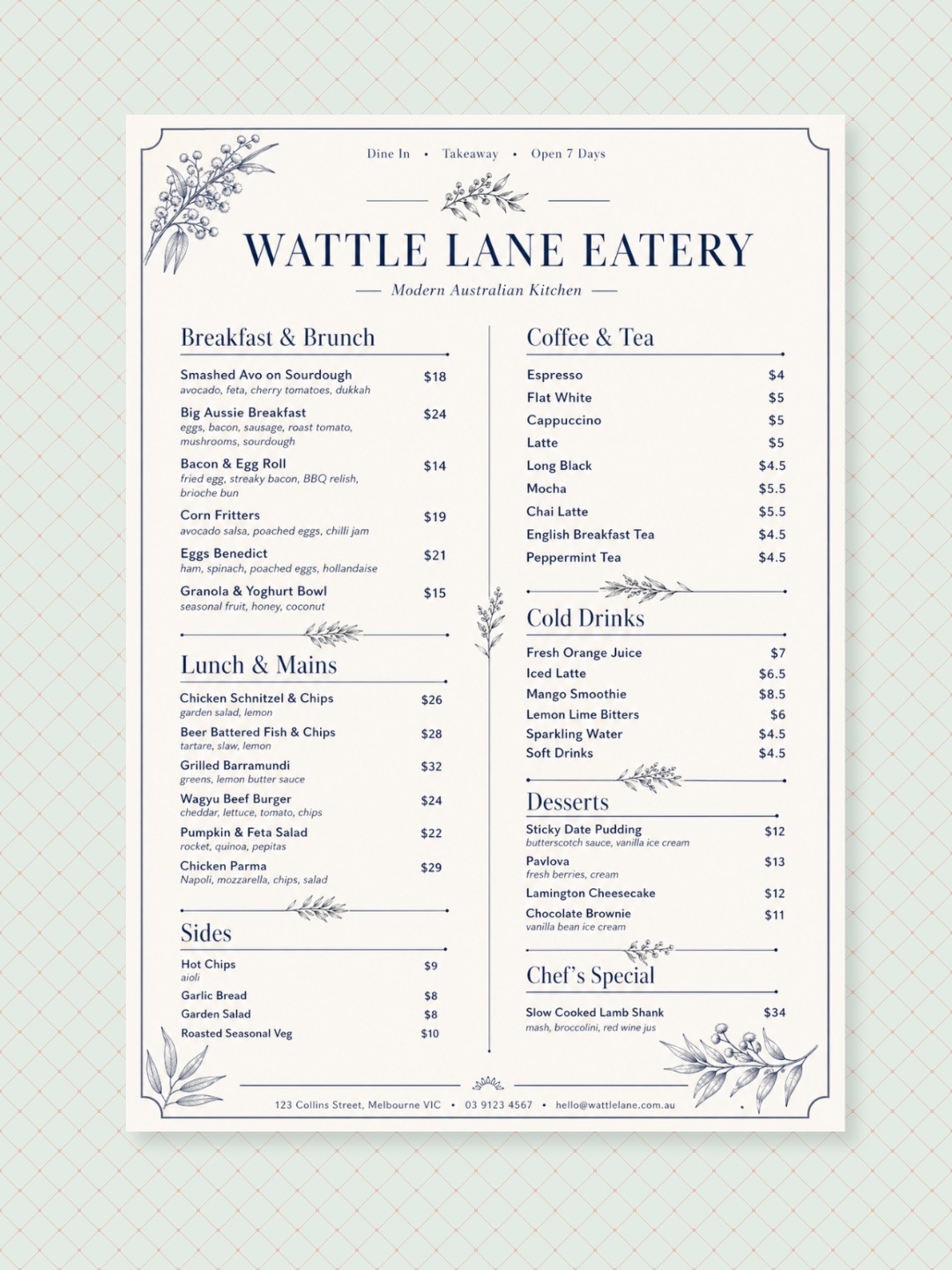Print collateral design