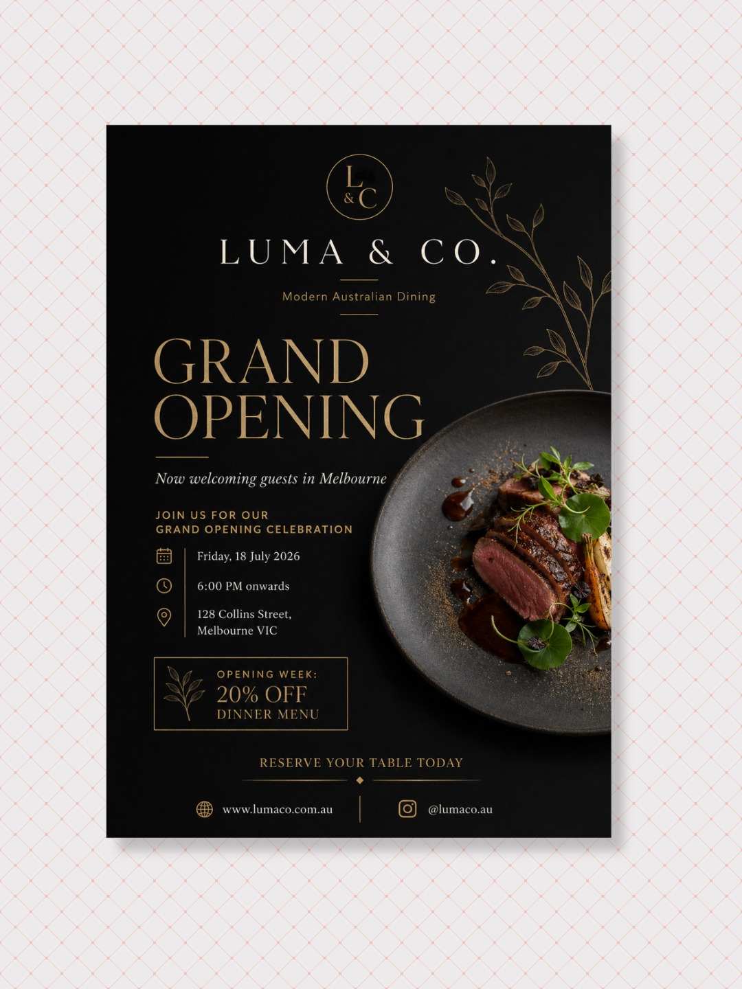 Print collateral design
